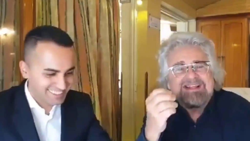 Beppe Grillo incontro Luigi Di Maio e lo 