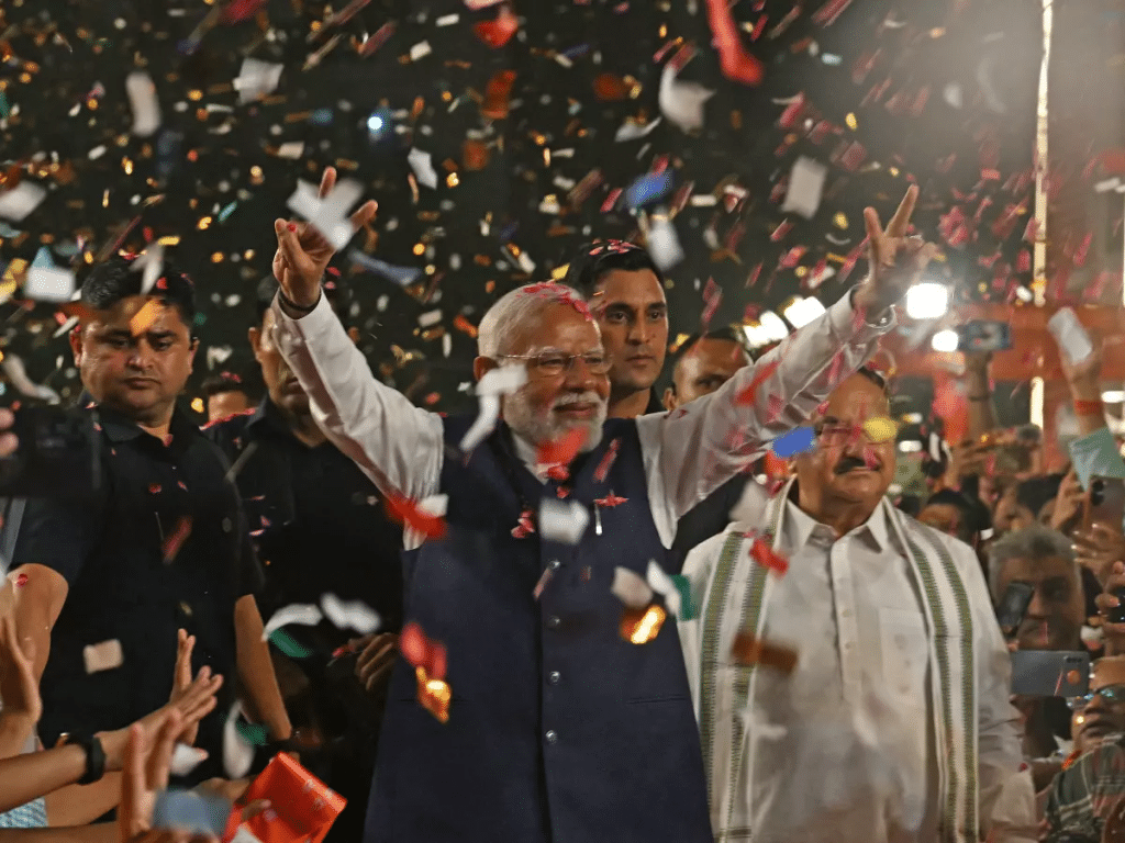 Elezioni in India assegnano a Modi un terzo mandato