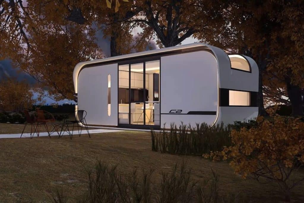 Si chiama Cube Two e può ospitare fino a 4 persone, sembra un camper ma è una casa ultra moderna.