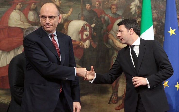 Matteo Renzi attacca Enrico Letta 