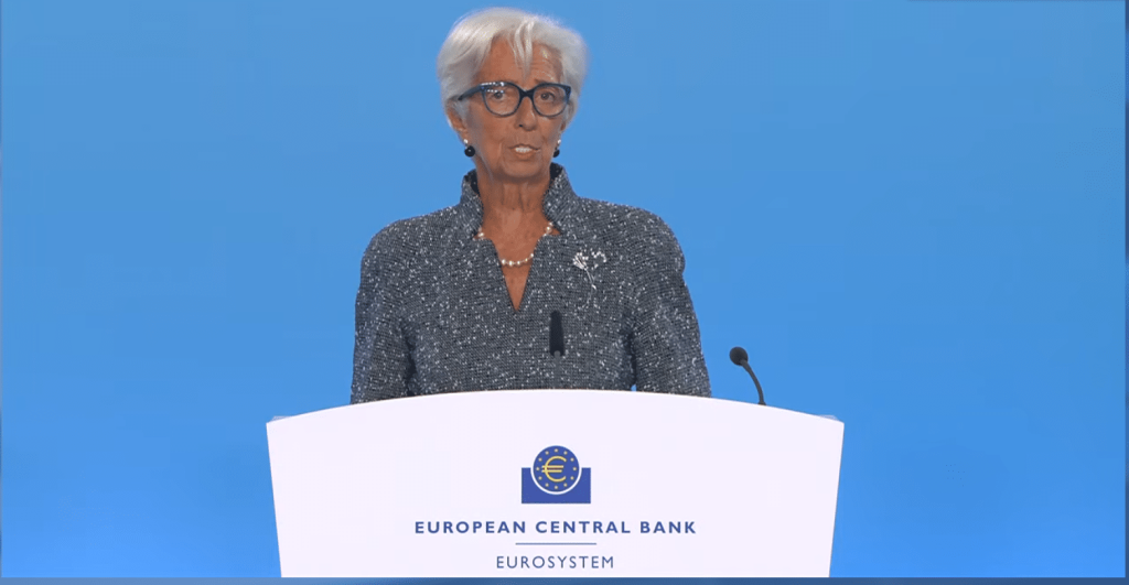 Taglio tassi BCE anche oggi dello 0,25%