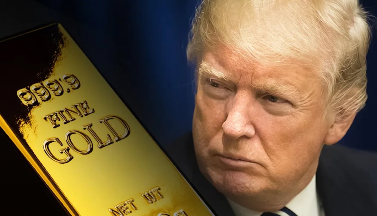 Oro giù con Trump