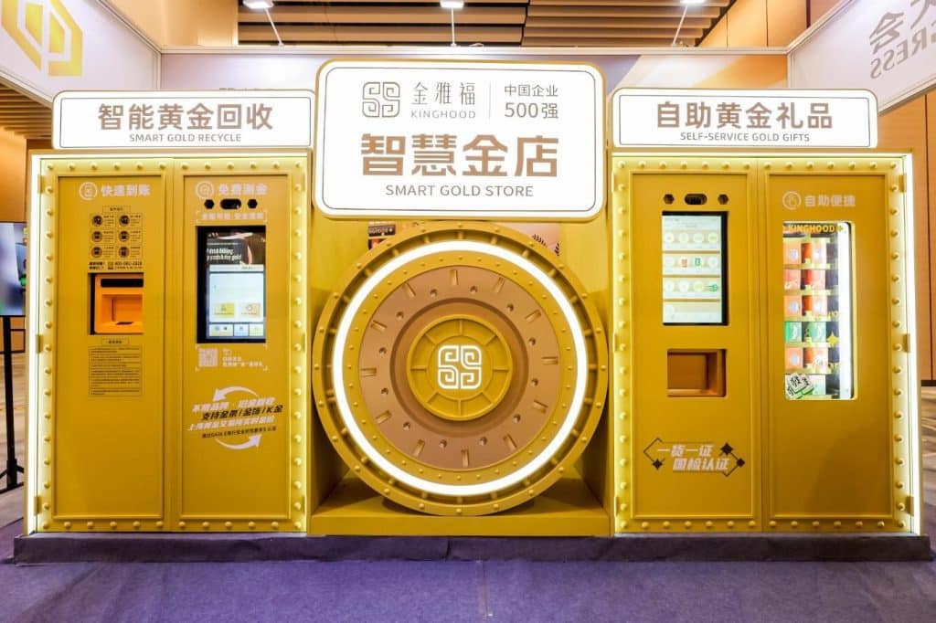 ATM per oro in Cina