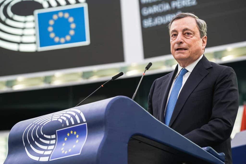 Manipolazione del cambio di Draghi