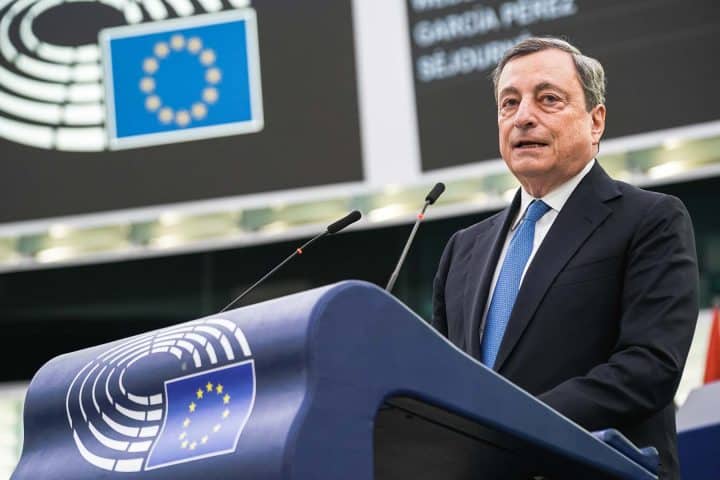 Manipolazione del cambio di Draghi