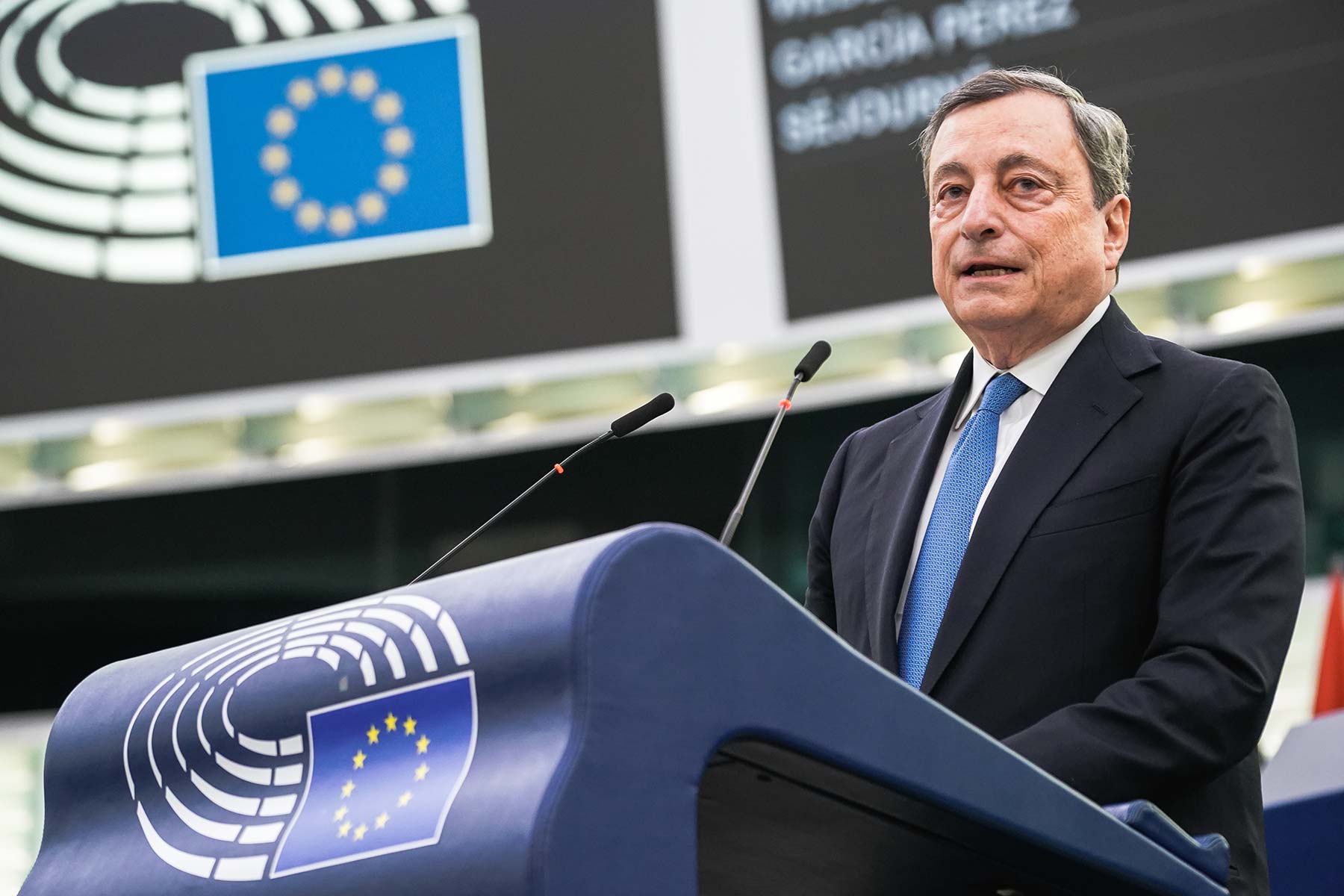 Manipolazione del cambio di Draghi